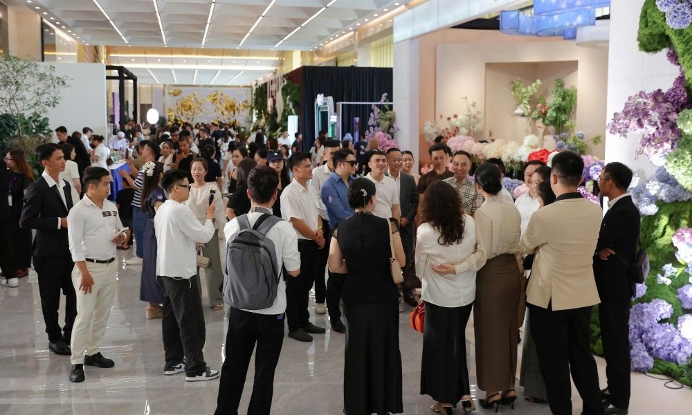 The Vietnam Grand WeddX marked with more than 3,000 visitors during the 2 days of the event. Photo: VinPalace