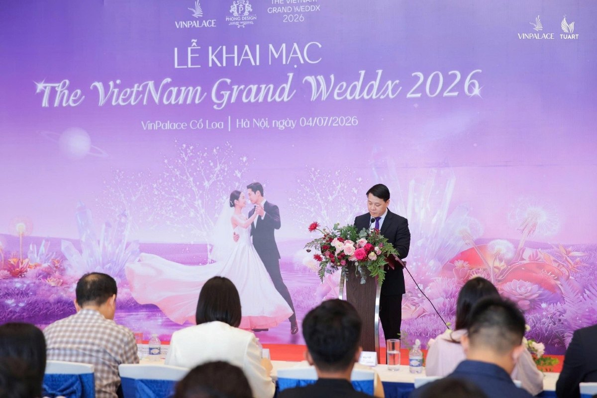 Ông Nguyễn Trần Quang – Phó Giám đốc Sở Du lịch Hà Nội phát biểu tại sự kiện