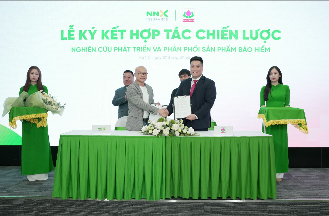 NNX ký kết hợp tác cùng Bảo Minh. Ảnh: F88