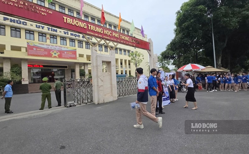 More than 18,600 candidates in the province were recognized as high school graduates in 2026. Photo: Dinh Dai