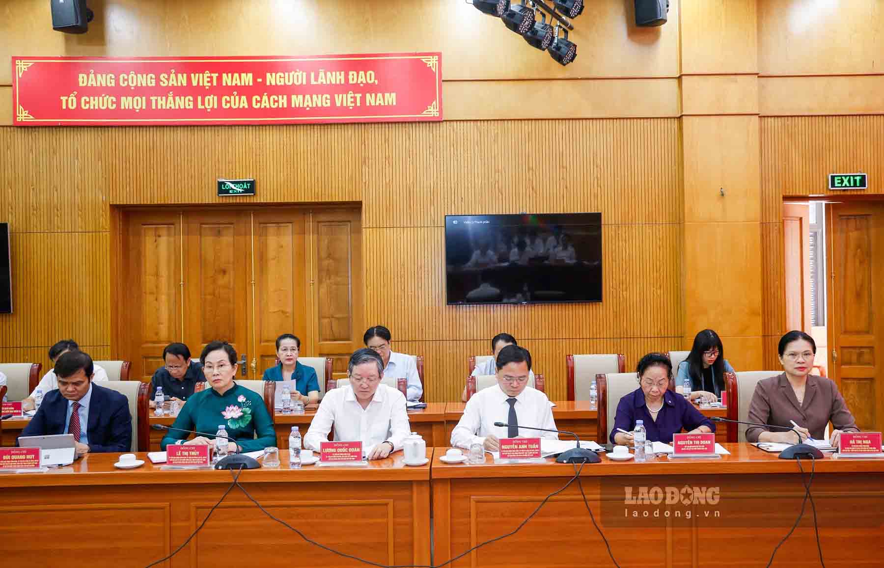Các đại biểu dự hội nghị. Ảnh: Hữu Chánh