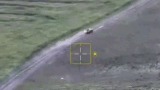 Ukrainian equipment attacked by Russian UAVs. Photo: Russian Ministry of Defense