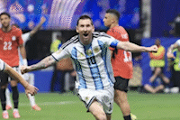 Messi's classy volley defeats Egyptian goalkeeper, rising to lead as World Cup 2026 top scorer