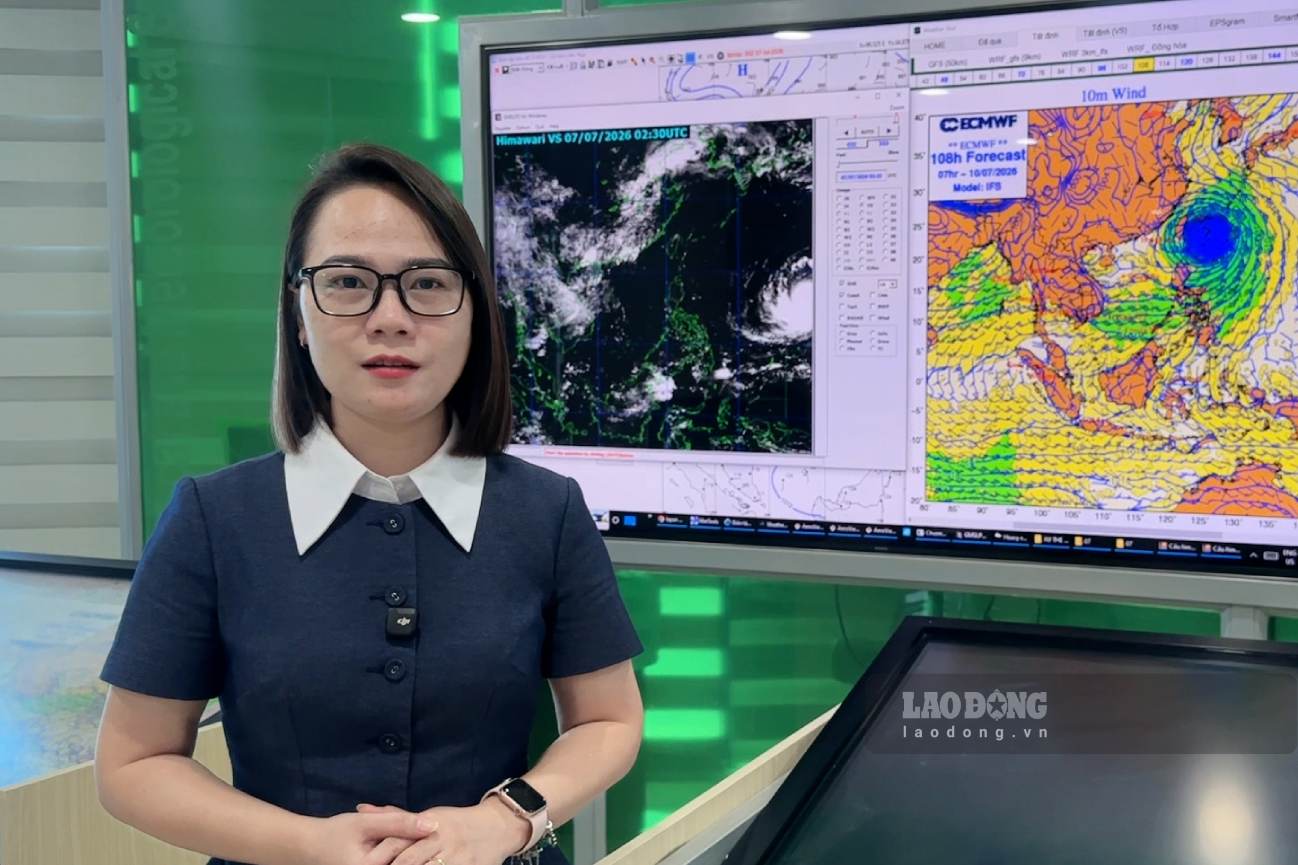 Bà Trần Thị Thúy Nga cảnh báo dù siêu bão Bavi không đi vào Biển Đông nhưng vẫn có những tác động đến vùng biển này.