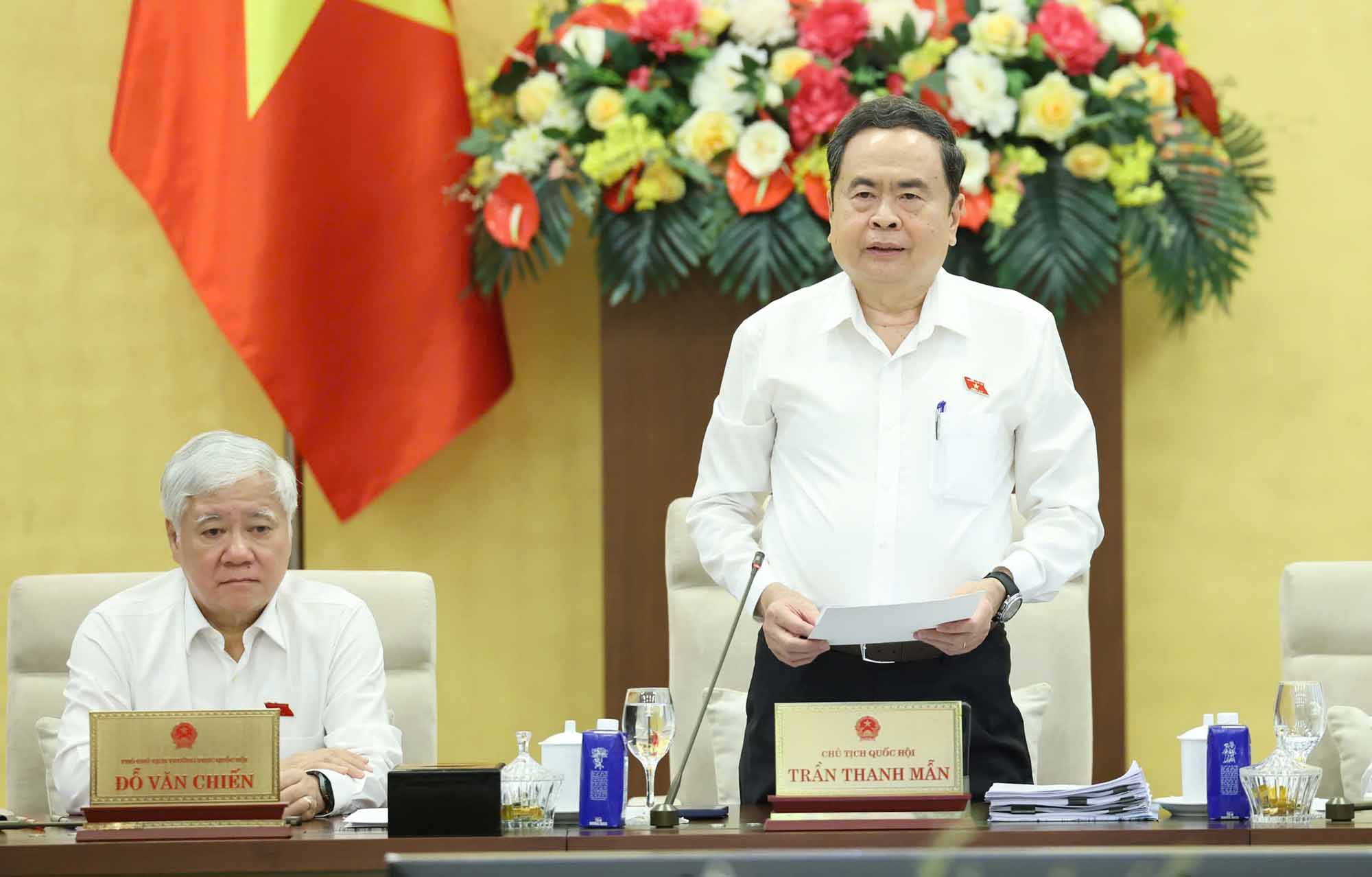 Politburo Member, National Assembly Chairman Tran Thanh Man. Photo: Quochoi. vn