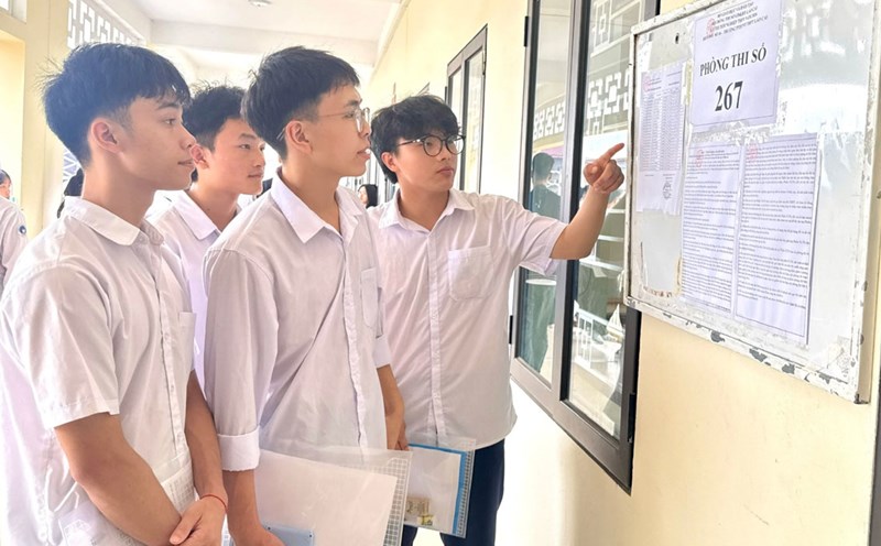 The education sector affirms that the 2026 high school graduation exam is serious and in accordance with regulations. Photo: Lao Cai e-Portal