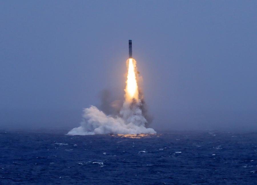Strategic missile launched from a strategic nuclear submarine of the People's Liberation Army Navy (PLA) on July 6. Photo: Xinhua