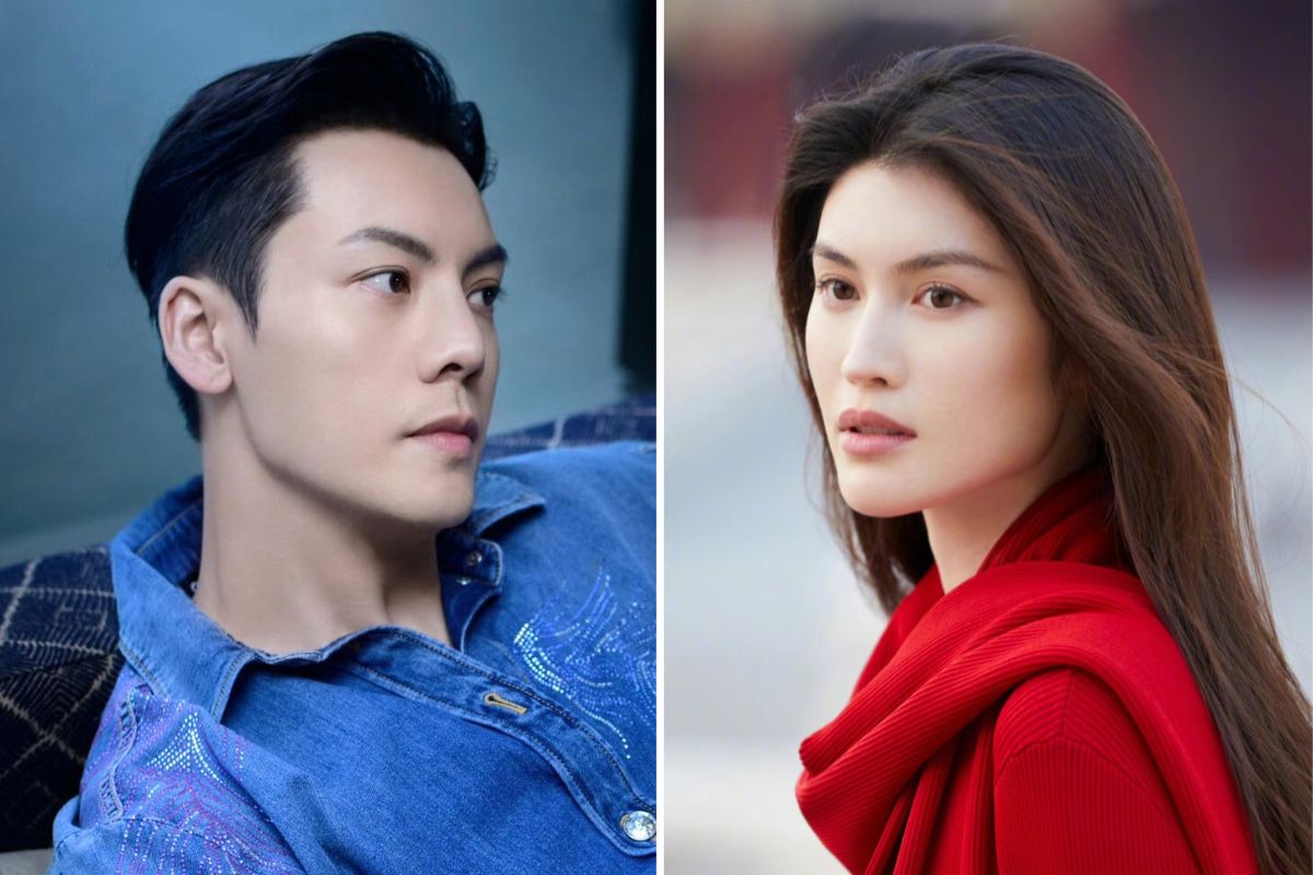 Tran Vy Dinh and Ha Tue. Photo: VieON, Xinhua