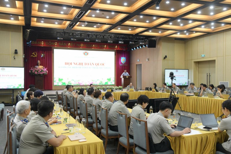 Hội nghị toàn quốc công tác Thi hành án dân sự 09 tháng từ 1.10.2025 đến 30.6.2026. Ảnh: Bộ Tư pháp