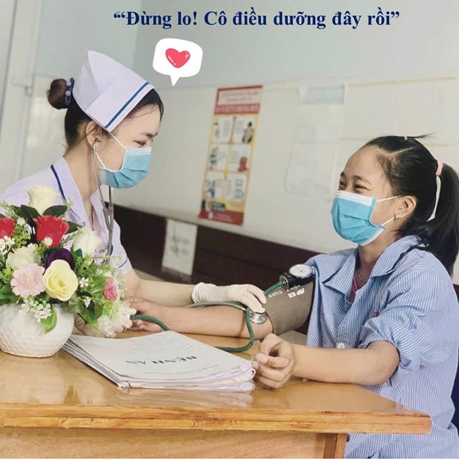 Dien Ban Ward Trade Union, Da Nang City organizes the online photo contest "Beauty of Labor" for female union members and workers. Photo: Dien Ban Trade Union provided