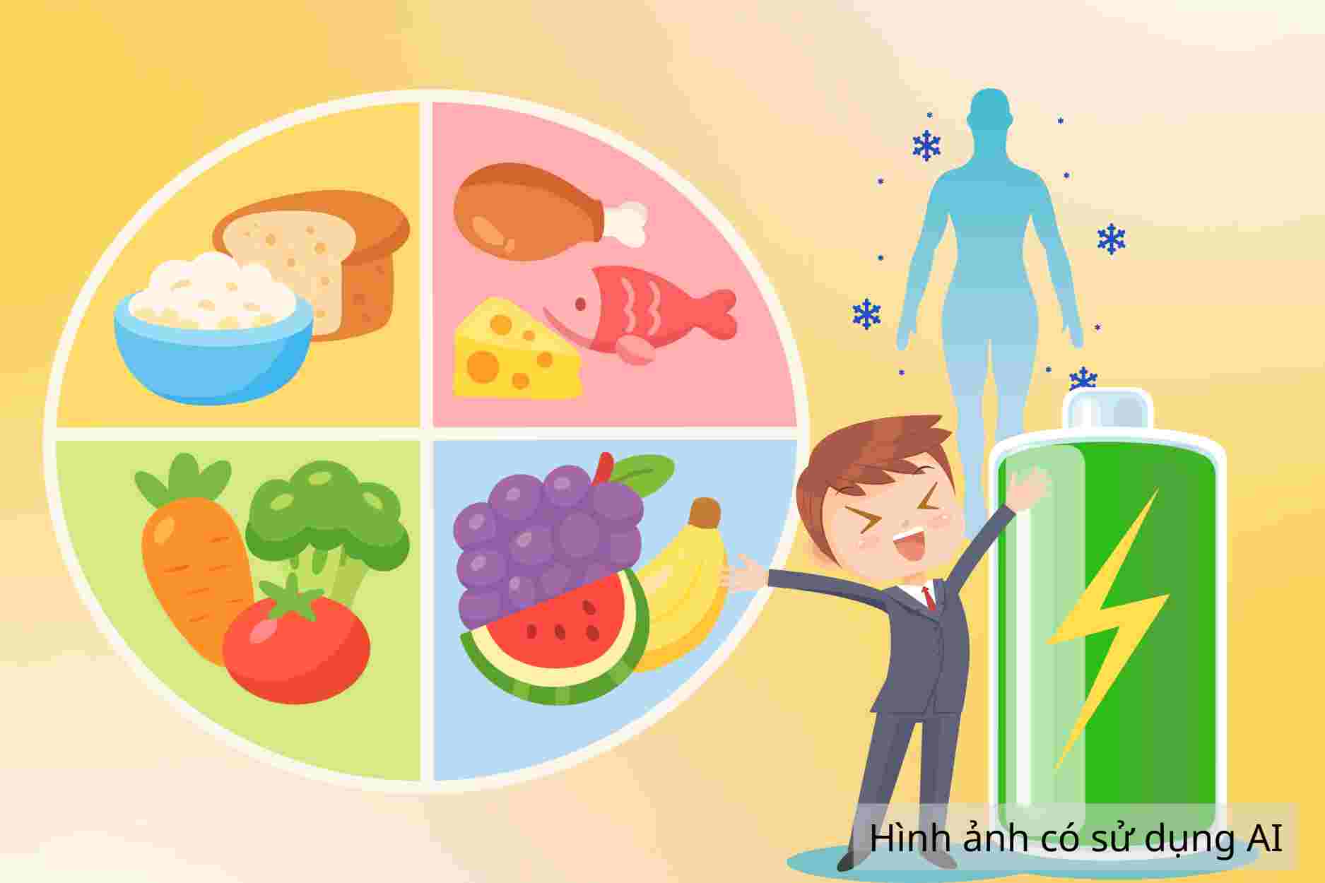 Secrets to choosing food to maintain endurance and naturally cool down the body