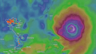Forecast: Super typhoon Ba Vi area is about to make landfall in the afternoon and night of July 11