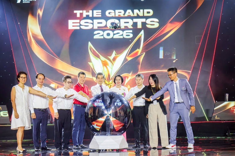 The The Grand Esports 2026 event series officially opens in Hanoi. Photo: Department of Sports and Physical Training