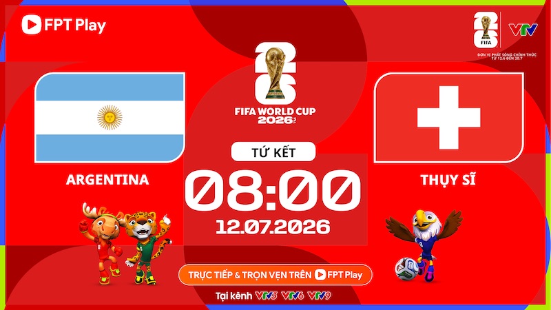 Cập nhật lịch thi đấu tứ kết World Cup 2026 và lịch truyền hình trực tiếp các trận đấu.