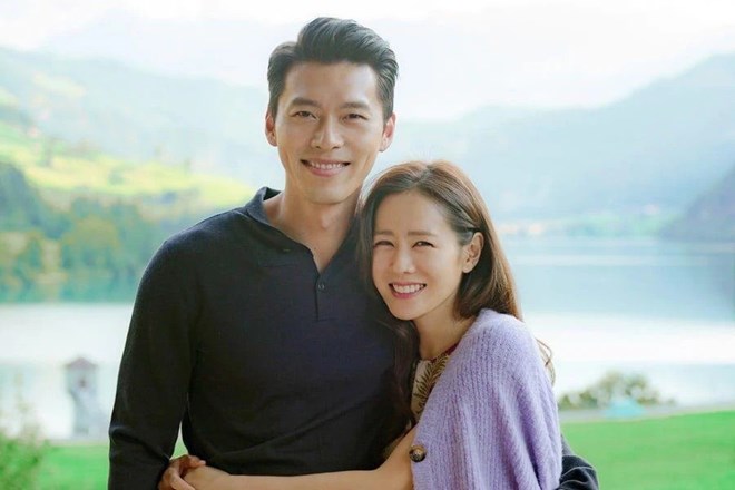 Hyun Bin and Son Ye Jin in the movie "Crash Landing on You". Netflix photo