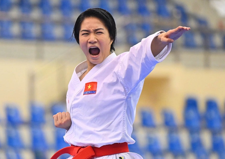 Athletes begin competing at the 2026 Southeast Asian Karate Championship in Ninh Binh. Photo: Asian Karate Federation - AKF
