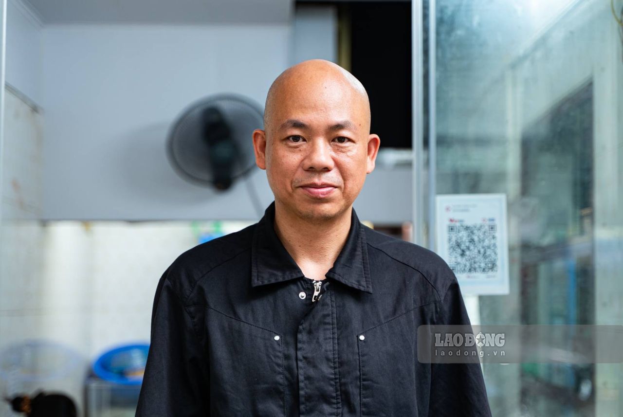 Chủ quán từng có kinh nghiệm kinh doanh nhiều hàng ăn từ năm 2009. Ảnh: Ngọc Hà