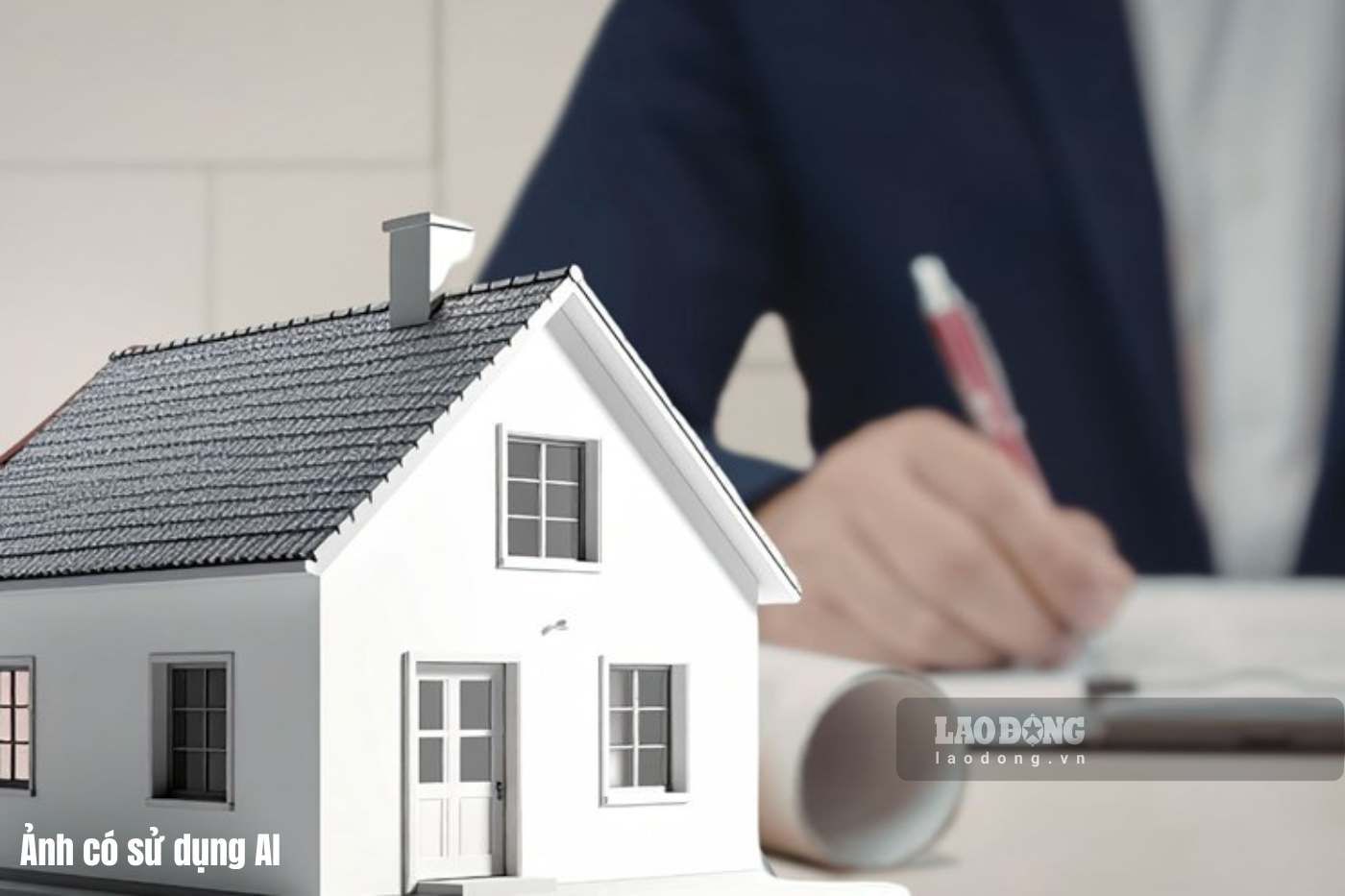 Dossier requesting construction permits according to the application phase according to new regulations. Photo: Nhu Ha