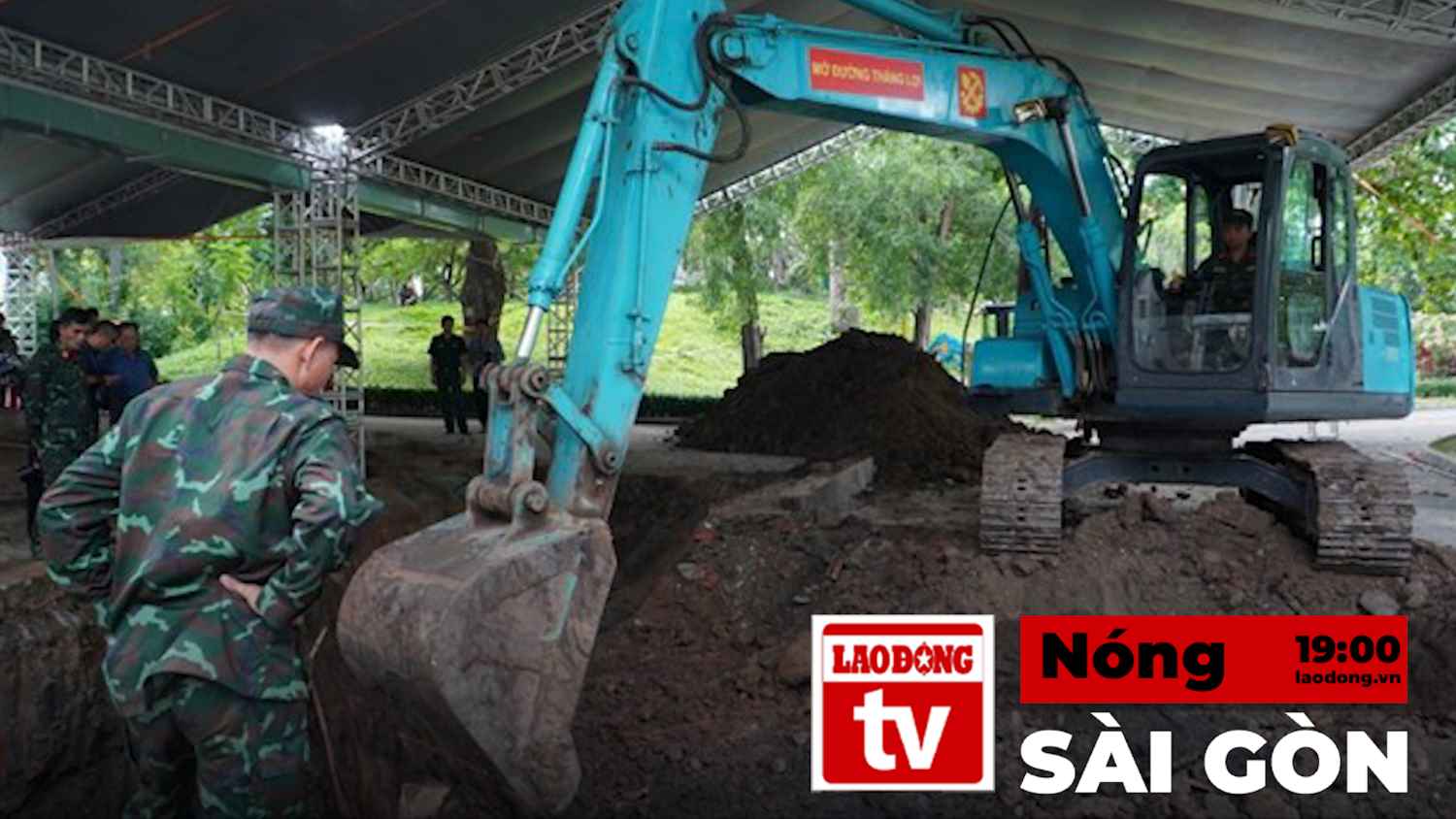 Saigon Hot News: Peeling off each layer of soil to expand the scope of searching for martyrs' remains