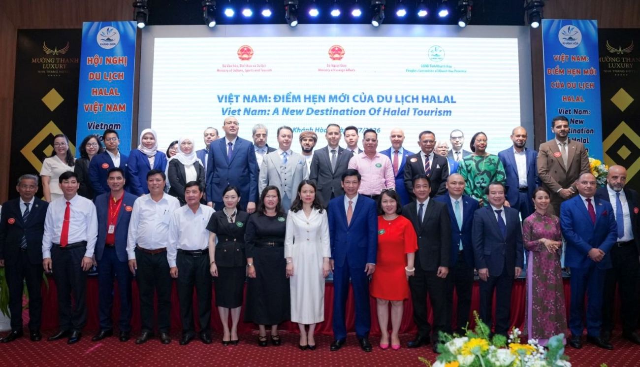 Delegates attending the Vietnam Halal Tourism Conference 2026. Photo: Vietjet