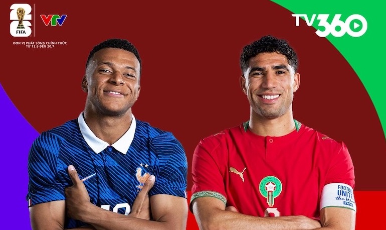 The French team faces Morocco in the quarterfinals of the 2026 World Cup. Photo: TV360