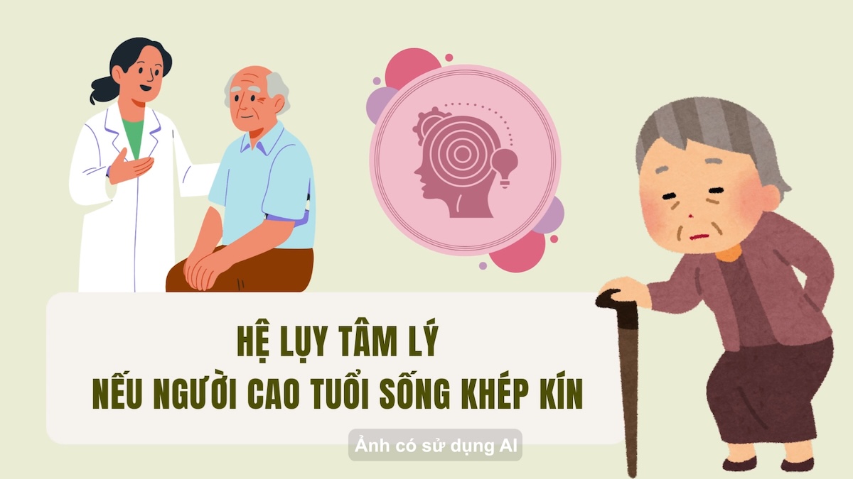 Psychological consequences if elderly people live in seclusion