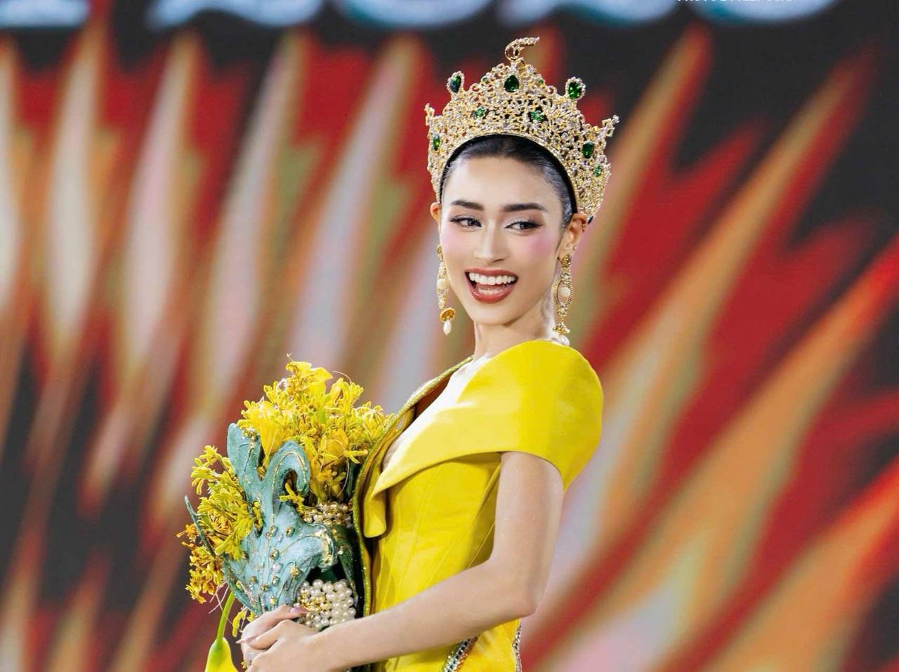 Miss Grand Vietnam 2026 Emoura Pham. Photo: Golden lotus.