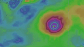 Dernière prévision de la trajectoire du super typhon Dolphin dans les prochaines 24 heures