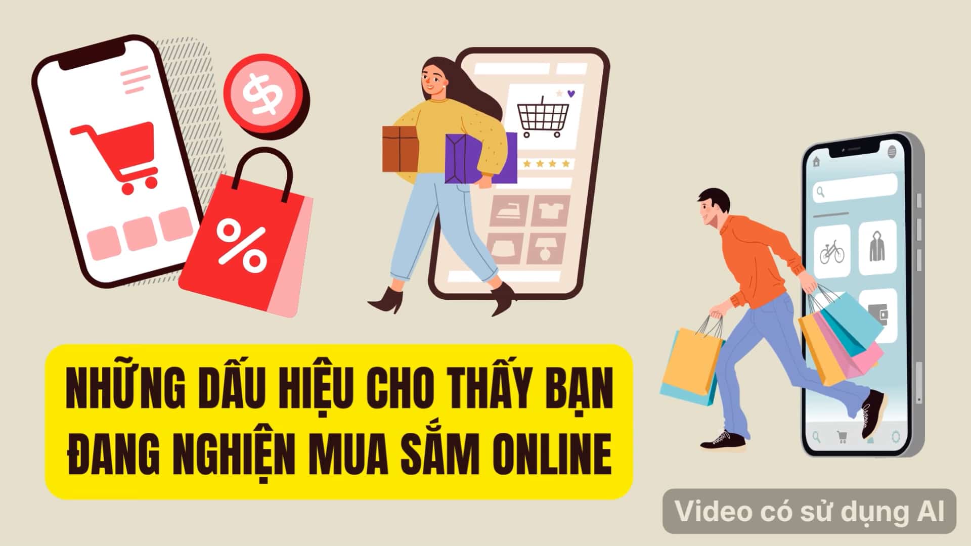 Signs that you are addicted to online shopping