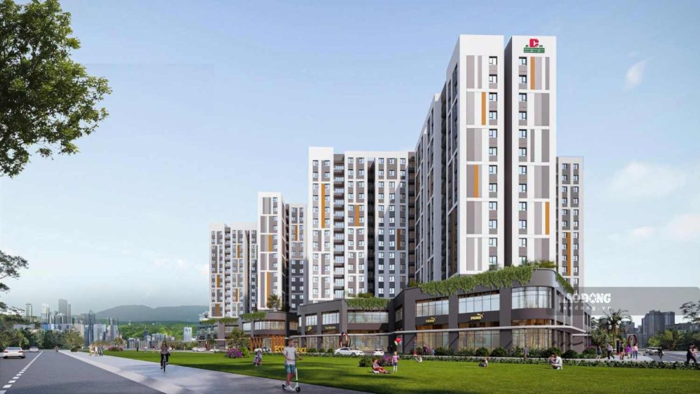 Da Nang City allocates 580 billion VND from the budget to support investors in implementing social housing projects. Photo: Tra Ban