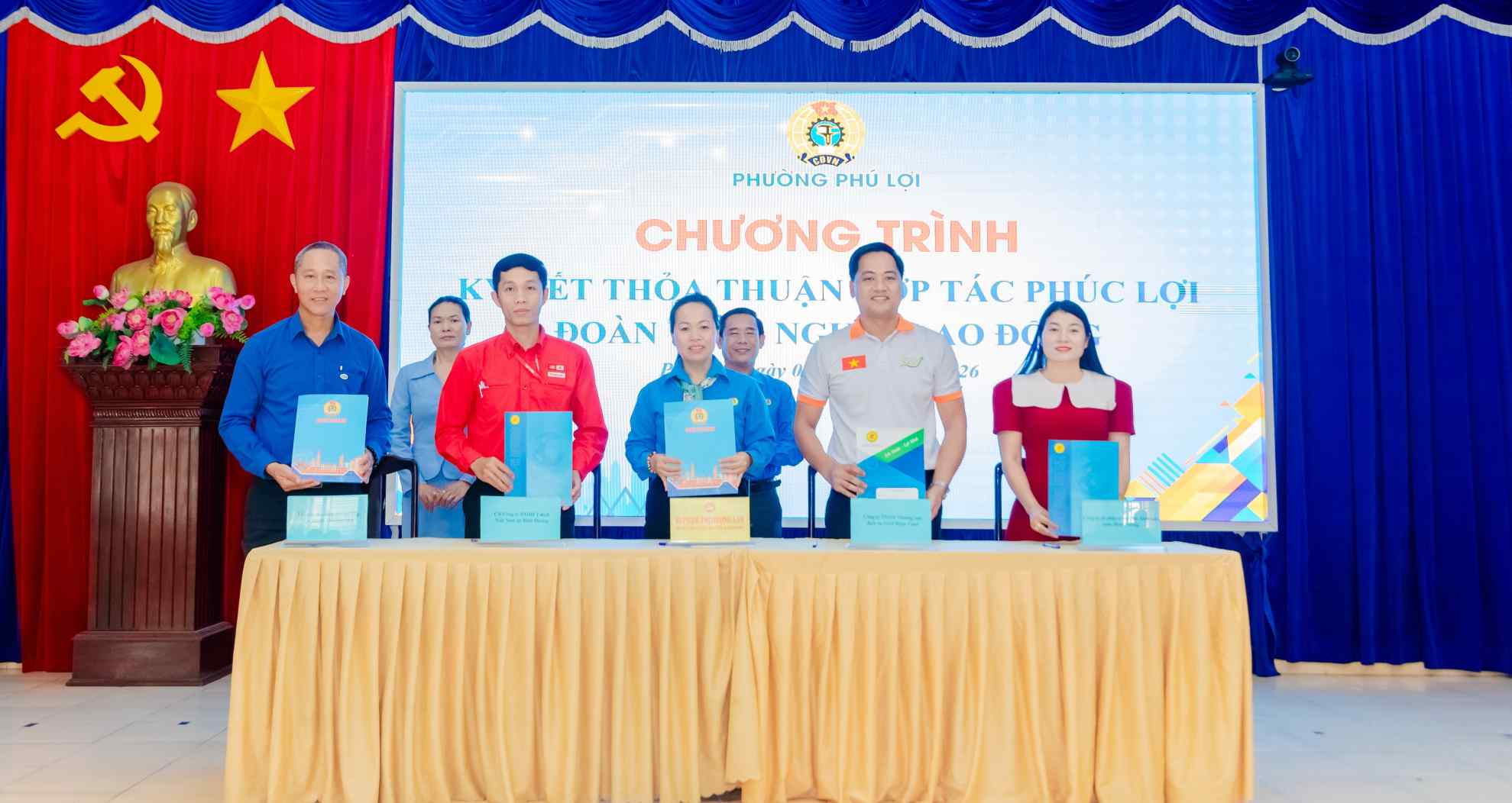 Bà Phạm Thị Hương Lan - Chủ tịch Công đoàn phường Phú Lợi