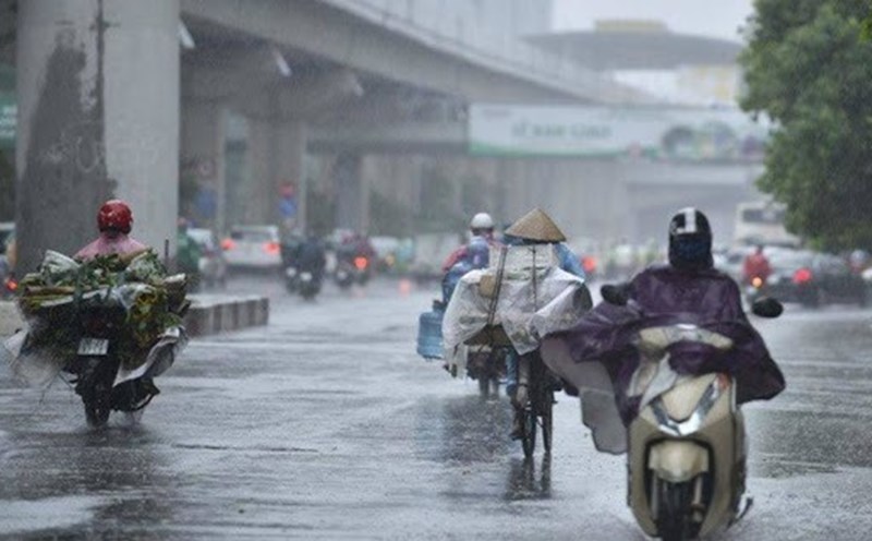 Pronóstico del tiempo para mañana 2 de agosto, Hanoi tiene chubascos y tormentas eléctricas. Foto: To The