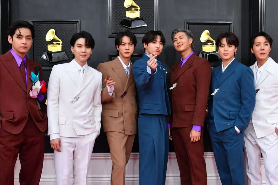 Dù liên tục lập kỷ lục thế nhưng BTS vẫn liên tiếp trắng tay tại Grammy. Ảnh: AFP
