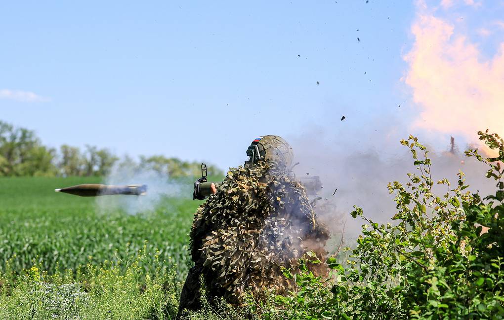 Russian soldiers on duty on the battlefield of the conflict with Ukraine. Photo: TASS