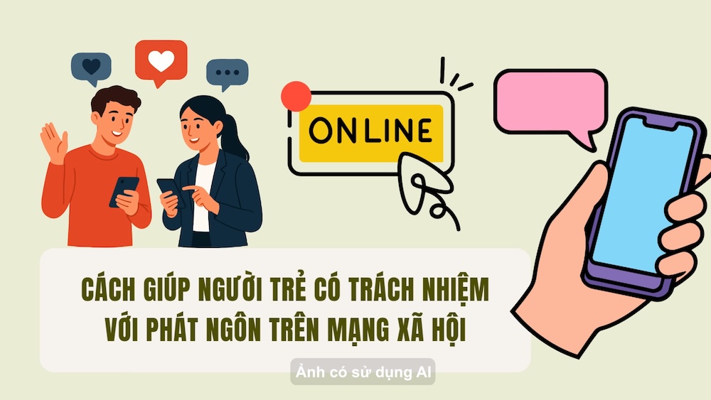 How to help young people be responsible for their social media statements