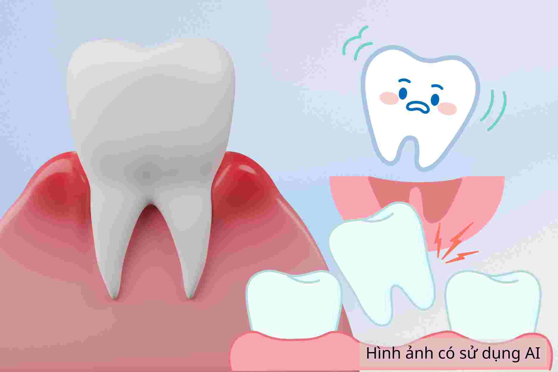 Prolonged gingivitis can increase the risk of tooth loss
