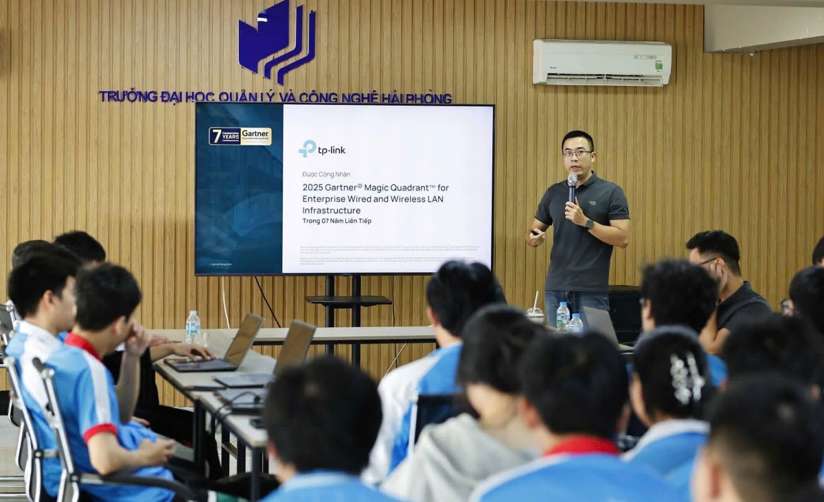 Hai Phong University of Management and Technology announces the benchmark scores for 2026. Photo: Hai Phong University of Management and Technology