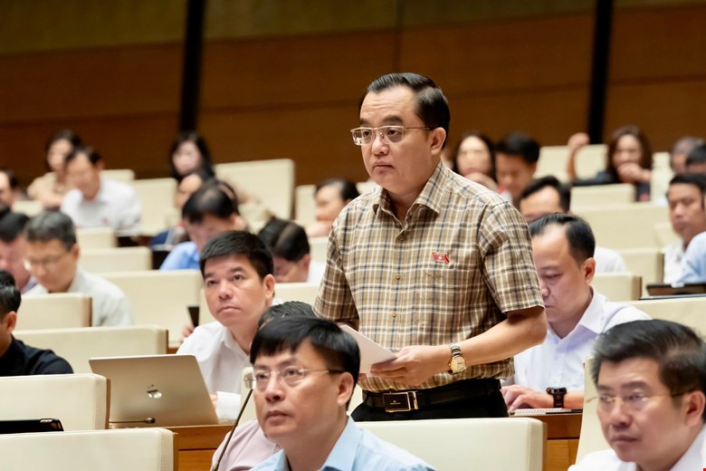 Le délégué de l'Assemblée nationale Huynh Ngoc Liem. Photo : Quochoi.vn