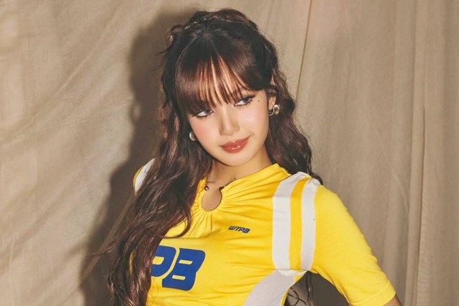 Singer Lisa (Blackpink). Photo: Lotte