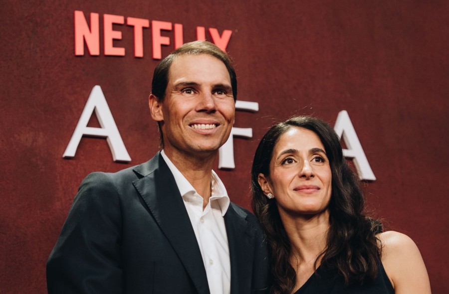 ラファエル・ナダルと妻のマリア・フランシスカ・ペレロ。写真:ラファエル・ナダルページ