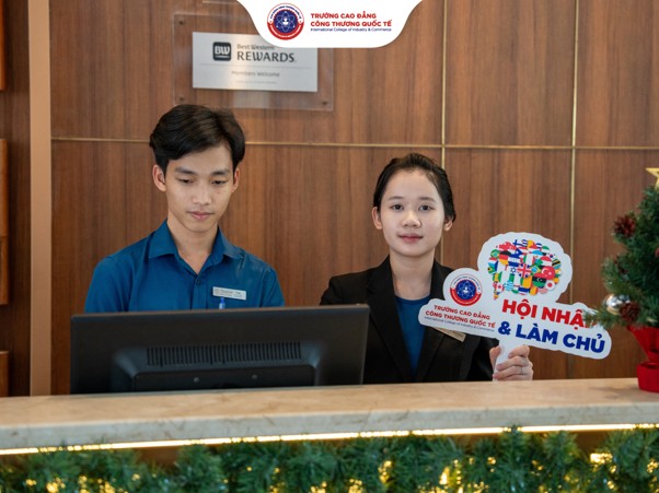 Sinh viên Quản trị du lịch và lữ hành ICC có cơ hội tiếp cận doanh nghiệp từ năm nhất (Ảnh: ICC)