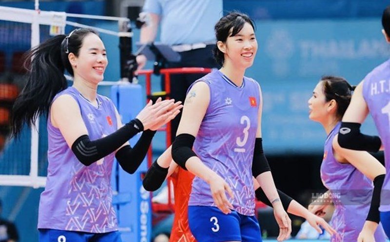The Vietnamese women's volleyball team will find the best force to prepare for ASIAD 20. Photo: Minh Dan