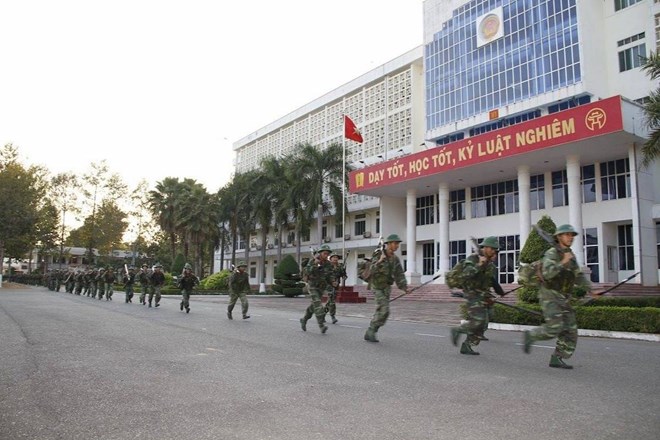 Military Officer School No. 2 announces 2026 benchmark scores. Photo: School website