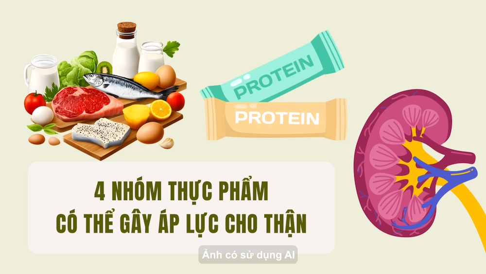 4 food groups that can put pressure on the kidneys