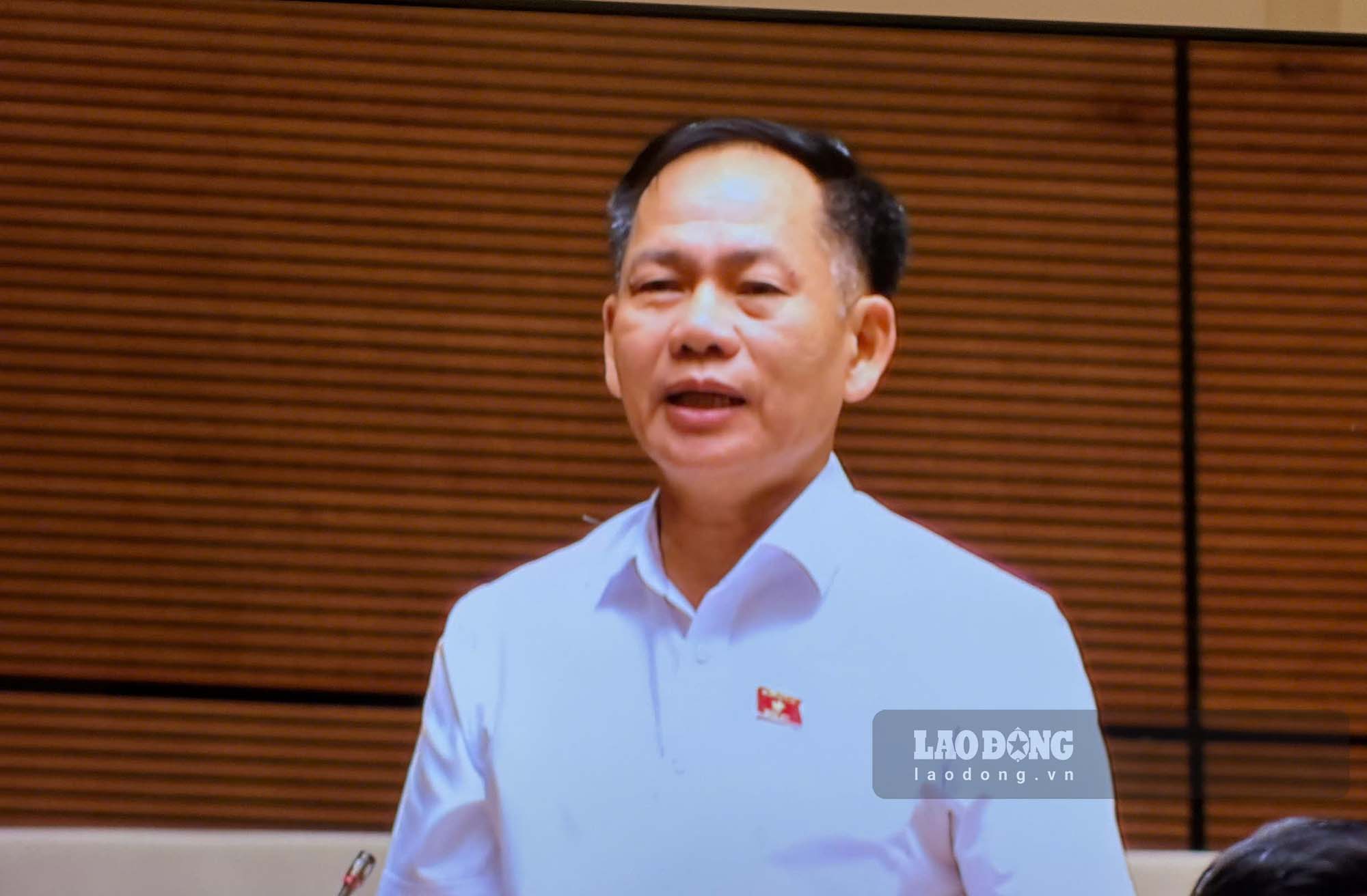 Tran Dinh Gia 대표는 해외에서 일할 때 노동자들이 도망치는 상황에 대해 우려하고 있습니다. 사진: Anh Huy