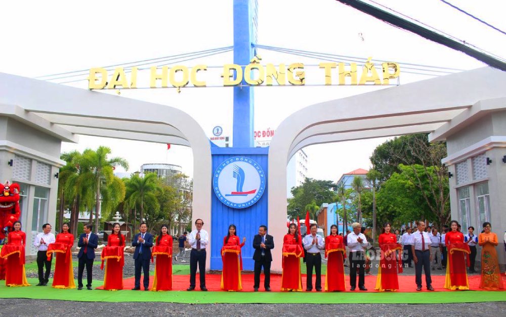 Dong Thap University announces admission scores for undergraduate and college programs in the regular system in 2026. Photo: Luc Tung.