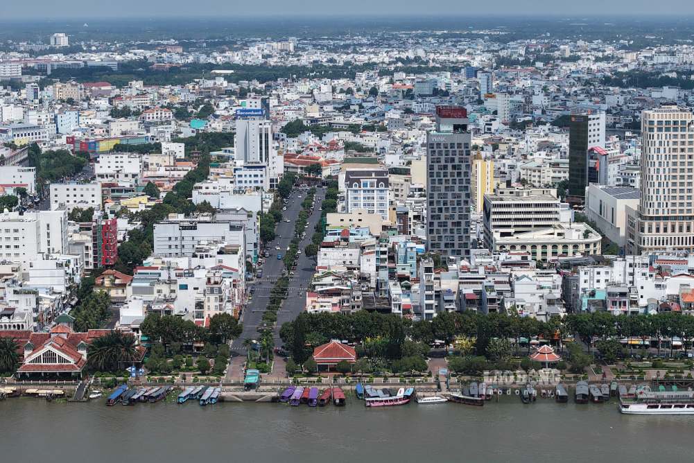 Overview of Can Tho City. Photo: Ta Quang