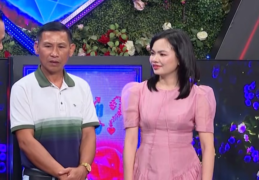 The couple at the dating show. Photo: MCV Unit