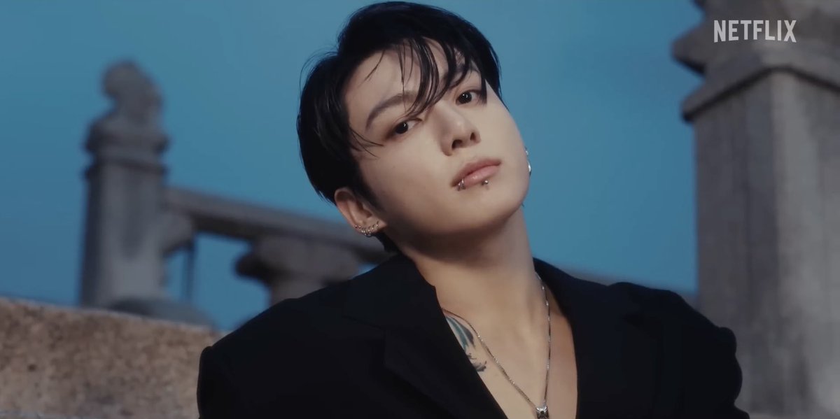 Jungkook tops the list of most mentioned artists on social network X. Photo: Netflix