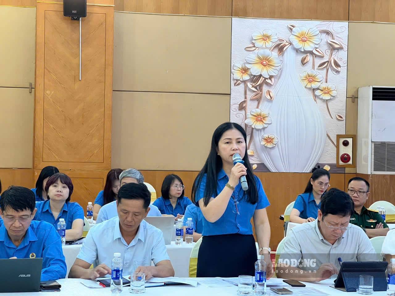 Bà Lương Thị Hồng Nhung. Ảnh: Minh Phương.